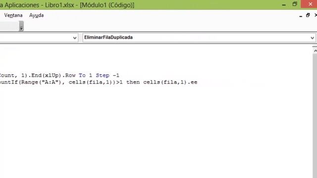 Eliminar filas duplicadas | VBA Excel 2013 #17 смотреть онлайн