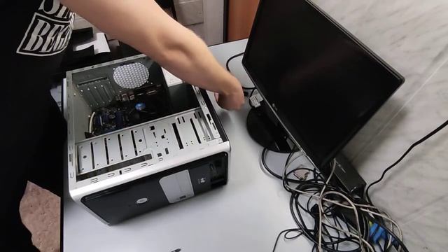 Полная разборка офисного системного блока на i5-3450 смотреть онлайн