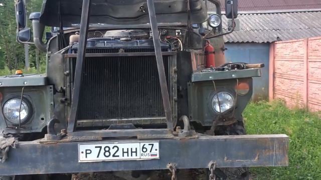 Урал лесовоз. Замена масляного радиатора смотреть онлайн