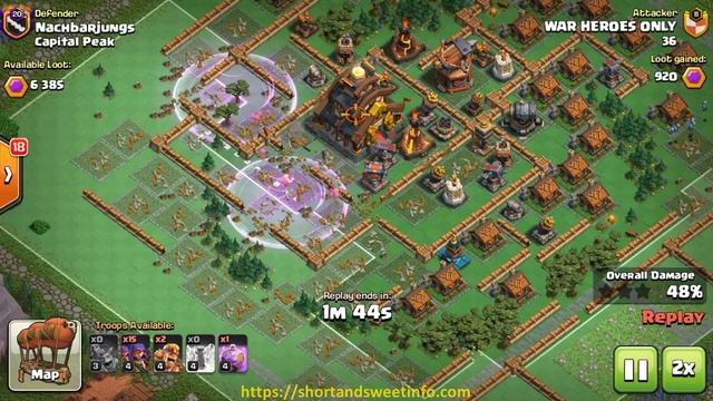 Capital Peak Level 9 (Central) in 3 attacks (layout 1) смотреть онлайн