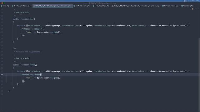 Laravel SaaS Components [#5] - Permission system: Permissions (2/2) смотреть онлайн