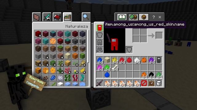 ? AMONG US MOD Para MINECRAFT PE / BEDROCK ► IMPOSTORES Y TRIPULANTES