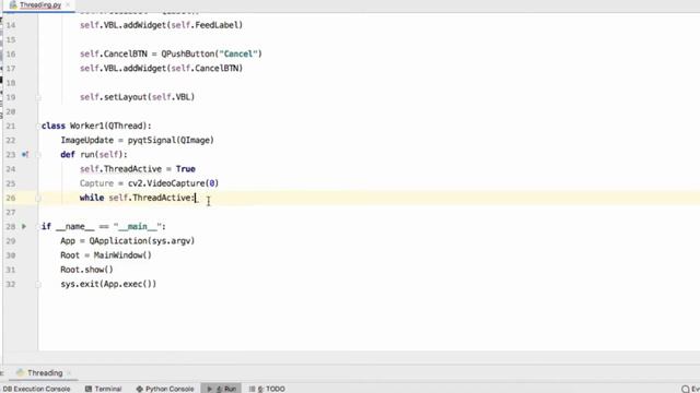 Embed An OpenCV Video Feed In A PyQt Window Using QThread смотреть онлайн