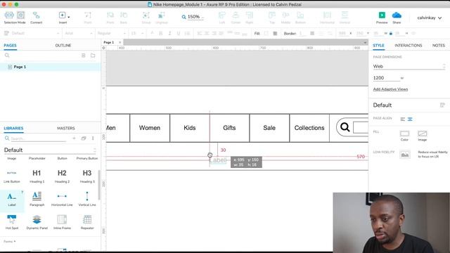 Axure RP Course #3: Creating Header Layout смотреть онлайн