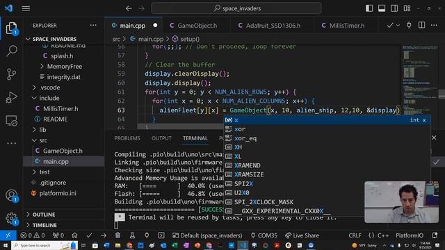 Arduino -- space invaders, part 4 смотреть онлайн