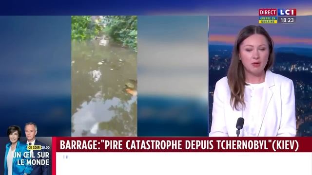 Destruction du barrage, une catastrophe humaine et écologique ? смотреть онлайн