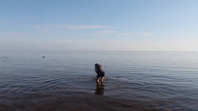 Поход на лодке по Онежскому озеру к югу Большого Клименецкого острова. Часть 5. смотреть онлайн