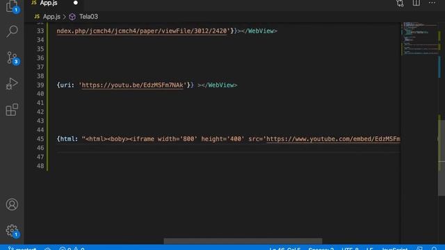 React Native - WebView (PDF e Youtube) - Parte 05 смотреть онлайн