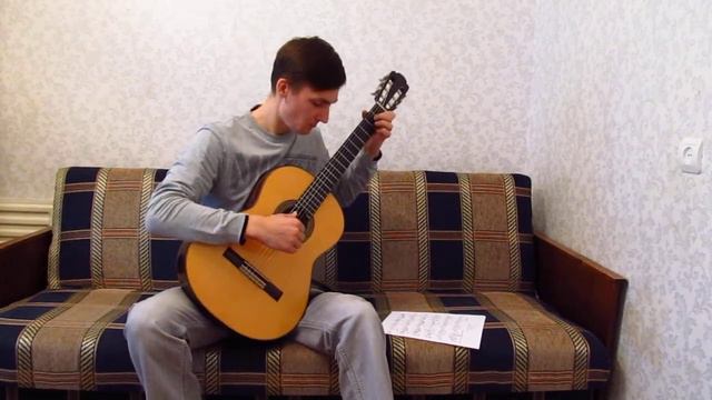 Канцона...Canzone...Classical Guitar смотреть онлайн