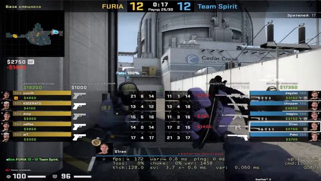 [RU] Furia vs Spirit, PGL MAJOR Antwerp 2022, независимый каст by _darthrevaN смотреть онлайн