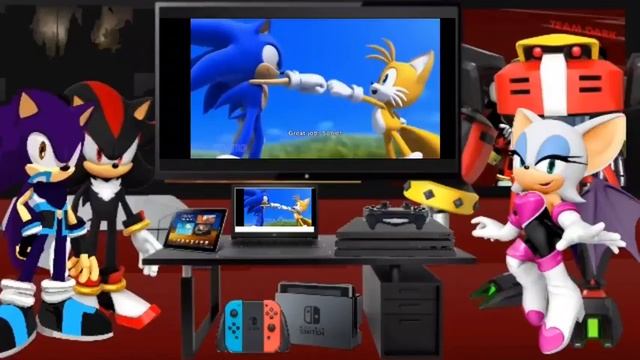 Team Dark reacts to Mario vs. Sonic (Nintendo vs Sega) Death Battle! смотреть онлайн