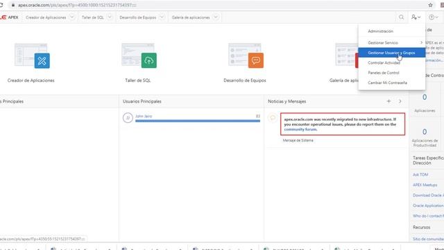 Creacion de Tablas Oracle APEX смотреть онлайн