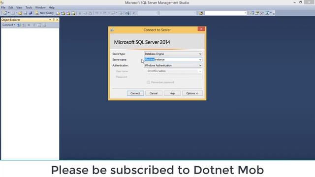 How to Connect Sql Server Using SSMS-Part1 смотреть онлайн