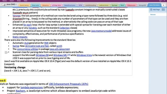All JAVA version differences (Java10 vs Java9 vs Java8 vs 7 vs 6 vs 5 vs 1.4 vs 1.3 vs 1.2 vs 1.1) смотреть онлайн