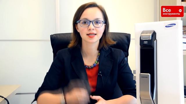 Врезной биометрический дверной замок Samsung SHS P718 смотреть онлайн