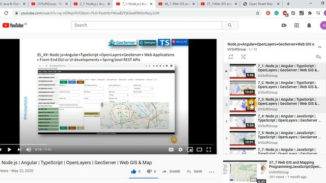 47_1: Java Web GIS and Mapping programming | OpenLayers | Leaflet | GeoServer | Maps JS libraries смотреть онлайн