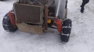 Самодельная баги с двигателем ВАЗ 2108