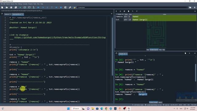 آموزش توابع استرینگ در پایتون - Learn "removeprefix" string method in 4 minute смотреть онлайн