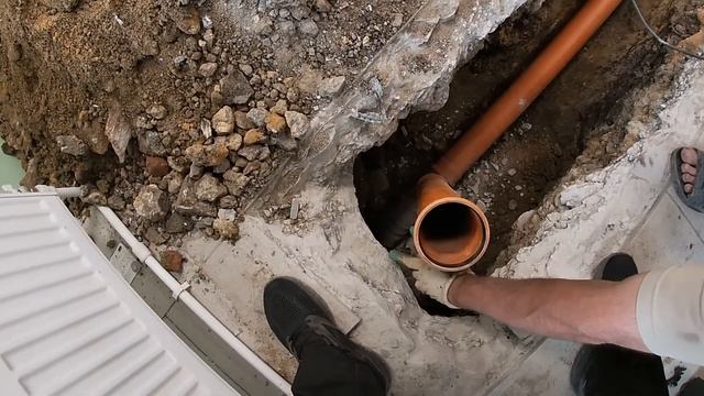 Ремонт канализации в магазине. День 5 смотреть онлайн
