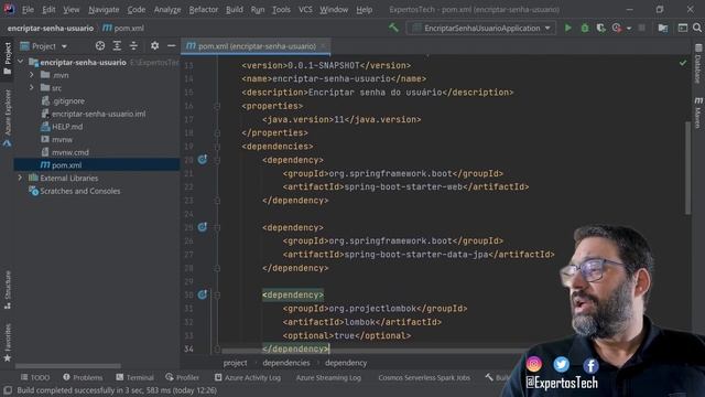 COMO CRIPTOGRAFAR SENHAS COM JAVA, SPRING BOOT, SPRING SECURITY E JPA | API REST | PARTE 1 смотреть онлайн