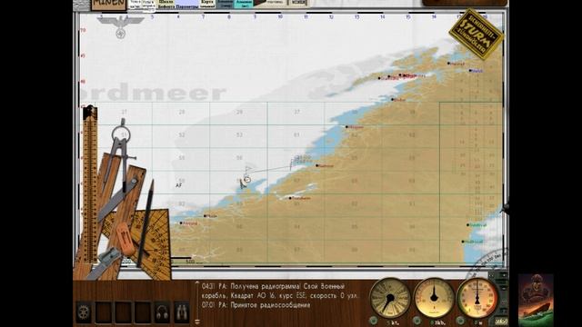 Silent Hunter 3 / WAC - Episode 6 / Patrol 6 - (1940) Operation Weserubung Part 1 смотреть онлайн