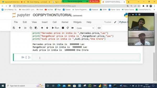 OBJECT ORIENTED PROGRAMMING SYSTEM OOPS IN PYTHON DISCUSSION WITH NYSALAND TRANCY 4REAL G||DAY - 2