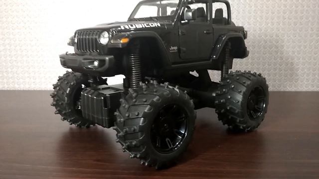 Обзор Jeep Wrangler (Монстр Трак) на радиоуправлении. смотреть онлайн