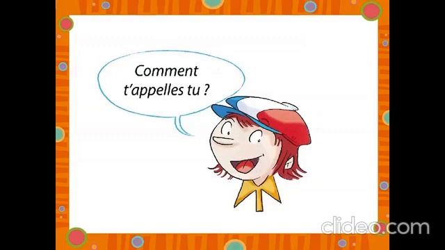 Глагол s'appeler , французский для детей смотреть онлайн