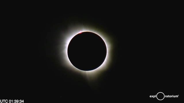 Видео полного солнечного затмения от НАСА смотреть онлайн