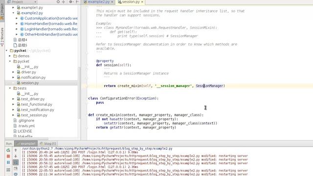 python Tornado python Tornado 5 Tornado中基于redis缓存的session mp4 смотреть онлайн