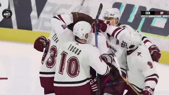 NACL Winter '23 HIGHLIGHTS | Scary Hours vs. Hidden Potential - NHL 23 EASHL 6s Gameplay смотреть онлайн