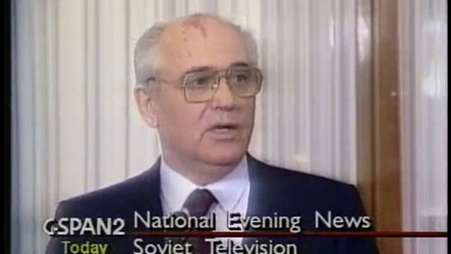 Выступление Горбачева 25 ноября 1991 г. [2/2] смотреть онлайн