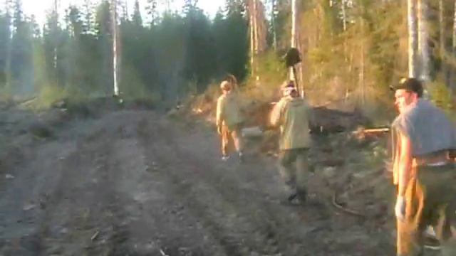 с.Карпогоры Авиалесоохрана Пожары 2010 год. смотреть онлайн
