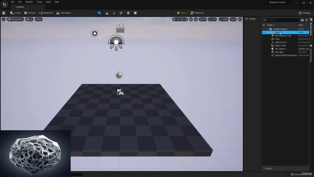 5 Панель Планирования Мира в Unreal Engine (The World Outliner) смотреть онлайн