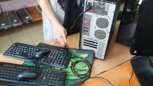 1.  Подключение основных устройств к системному блоку. Начальный курс "Легкий старт"
