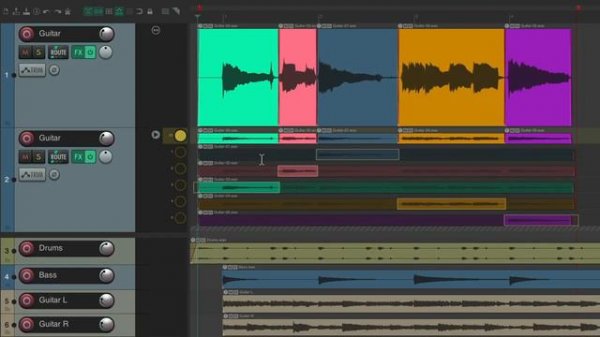 Comping Doubles and Triples in REAPER 7