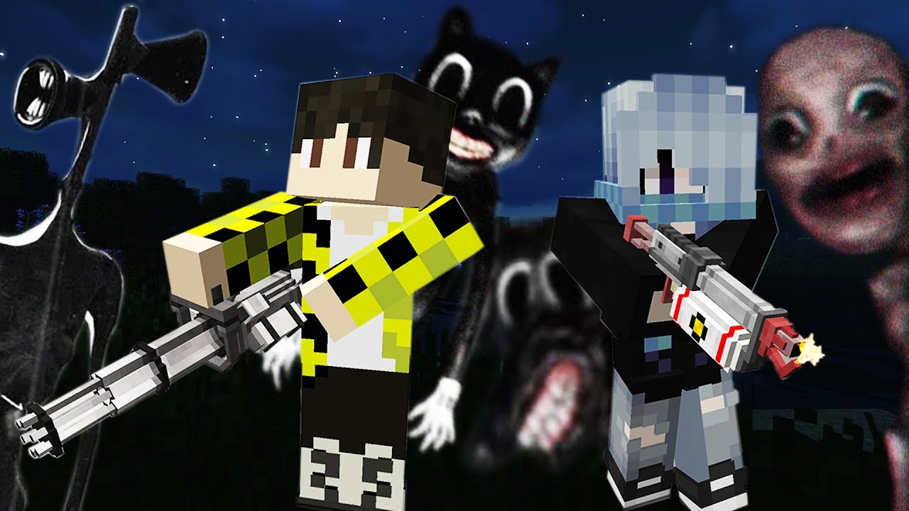 Монстры ТРЕВОРА ХЕНДЕРСОНА в битве майнкрафт ! SCP против НУБА и ДЕВУШКИ ПРО MINECRAFT смотреть онлайн