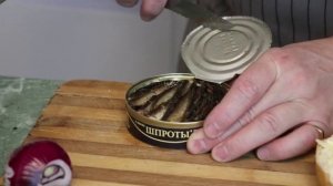 Закуска к Водке. Быстрая Закуска со Шпротами