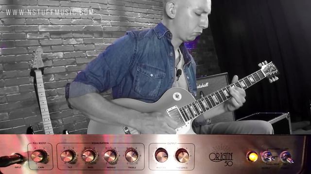 Marshall Origin 50 Combo Guitar Amp - In-Depth Review смотреть онлайн