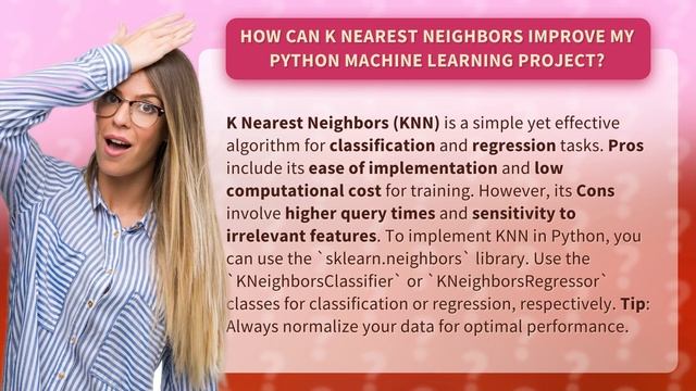 How Can K Nearest Neighbors Improve My Python Machine Learning Project? смотреть онлайн