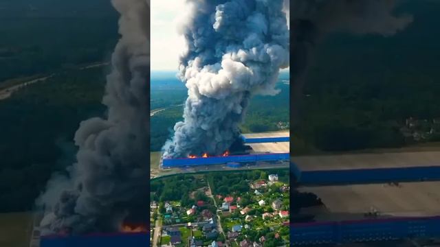 Пожар на складе OZON. смотреть онлайн