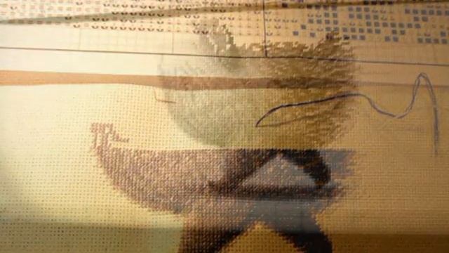 "Ёжик в тумане"(вышивка крестиком) авторская схема. смотреть онлайн