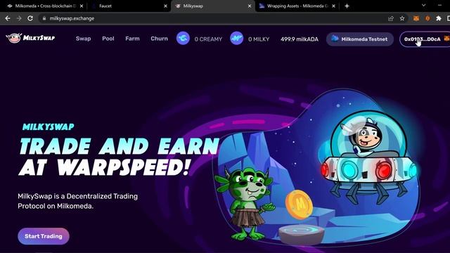 Stumbling Through Milkomeda And MilkySwap Wallets Testnet & Mainnet смотреть онлайн