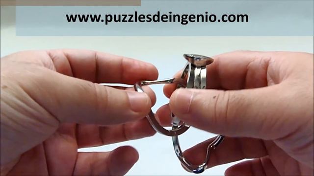 Vídeo Solución del Rompecabezas Puzzle de Metal Hanayama Cast Ring II Solution смотреть онлайн