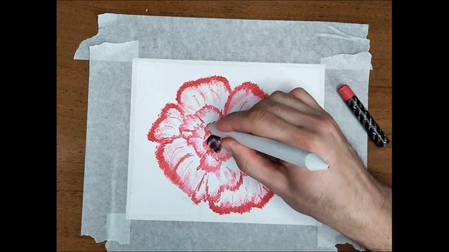 Как нарисовать гвоздику пастелем смотреть онлайн