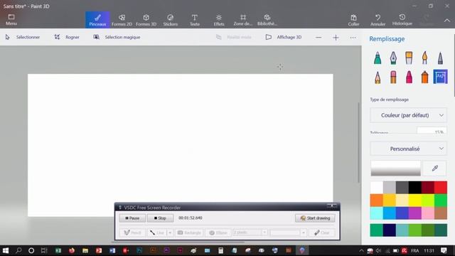 Changer la Couleur d'un Icon/Logo en PNG avec Paint 3D - 2020 - Français смотреть онлайн