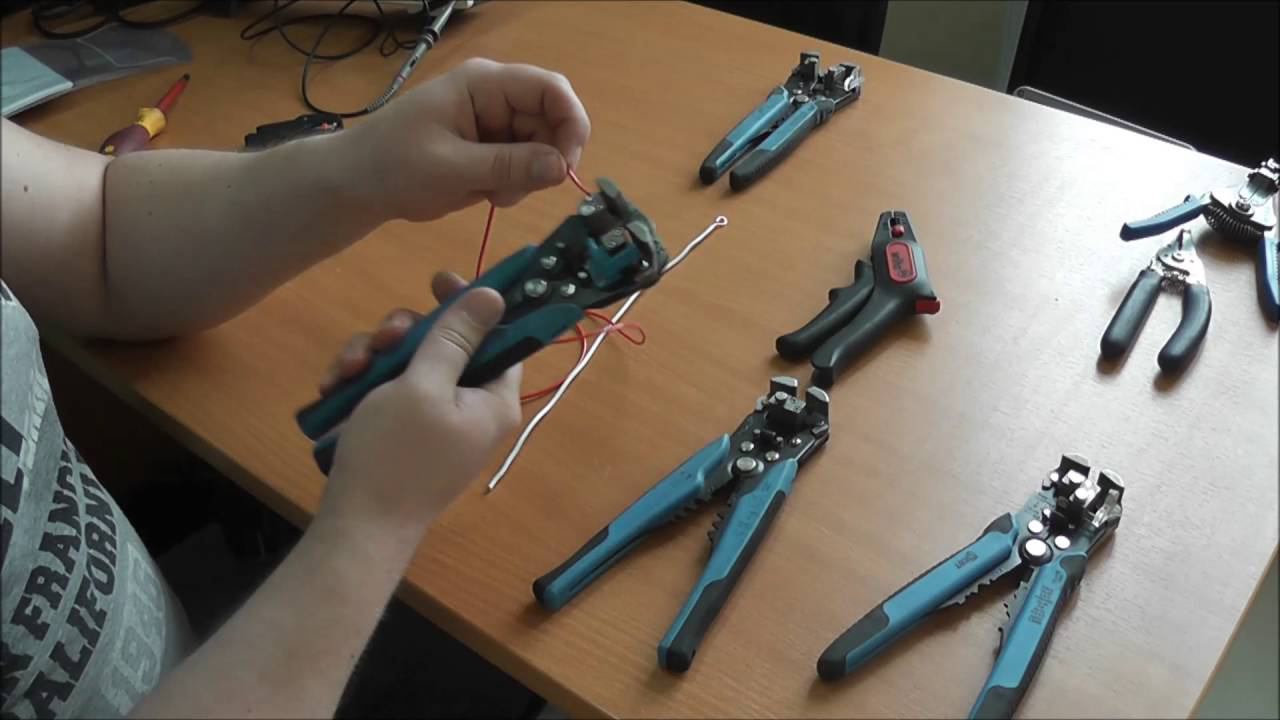 Стрипперы для снятия изоляции с проводов. Стриппер КВТ WS01, WS04, WS07, WIHA и прочие. смотреть онлайн