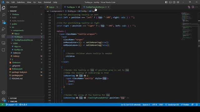 Tooltip App | React Application | Pure CSS смотреть онлайн