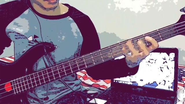 Kawaki wo ameku (Crying for rain) Ost Domestic no Kanojo - Minami - Bass Cover #basscover #anime смотреть онлайн