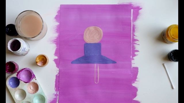 Рисуем с детьми маленькую балерину. Девочка танцует. смотреть онлайн
